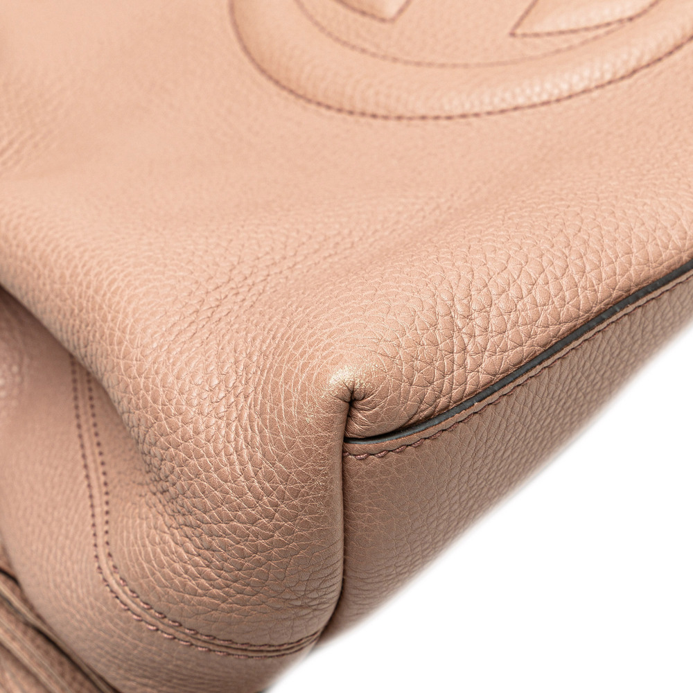 Pre-Loved Gucci Medium Leather Soho Chain Tote - Picture 9 of 11